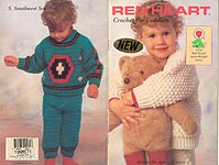 Red Heart Book No. 370: Crochet for Toddlers