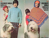 Coats & Clark Book No. 263: Children's World Sizes 6 - 12