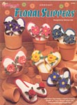 Crochet Floral Slippers from the Needlecraft Shop