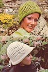 King Patterns No. 2009: Crochet Cloche