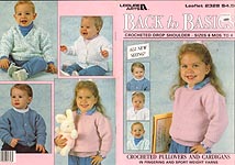LA Back to Basics: Crocheted Drop Shoulder - Sizes 6 Mos to 4