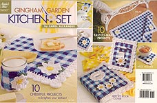 Annies Attic Gingham Garden Kitchen Set