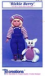 Td creations 18 inch Berry Sweet Kids Collection: Rickie Berry