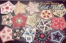 Annies Attic Reversible Tapestry Hot Pads
