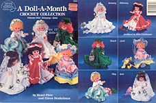 A Doll A Month Crochet Collection, Volume One, January - June