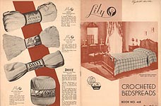 Lily Design Book No. 45b: Crocheted Bedspreads