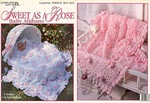 LA Sweet As A Rose Baby Afghans