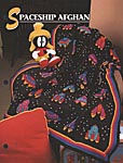 Annie's Crochet Quilt & Afghan Club Spaceship Afghan