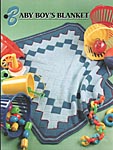 Annie's Crochet Quilt & Afghan Club Baby Boy's Blanket