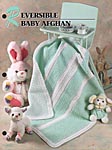 Annie's Crochet Quilt & Afghan Club Reversible Baby Afghan