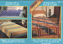 Caron Dazzleaire Bedspreads to Knit & Crochet
