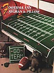 Annie's Crochet Quilt & Afghan Club Football Fan Afghan & Pillow