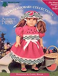 Shady Lane Summer Picnic dress for 18 inch dolls.