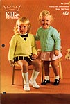KNIT King Patterns No. 2032: Toddlers Cardigans