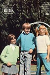 KNIT King Patterns No. 2053: Children's Cardigans & Pullovers