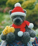 KNIT Bear Brain Enterprises The WuzWear Collection: Garter Stitch Hat & Scarf