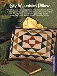 HWB Complete Knitting Collection: Sky Mountains Pillow