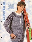 HWB Complete Knitting Collection: Blue Ragg Fair Isle