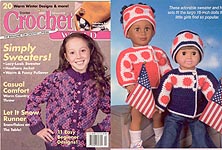 Cover of Feb 06 issue of Crochet World