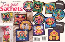 The Needlecraft Shop Long Stitch Sachets in plastic canvas