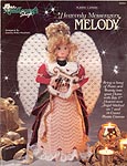 Plastic Canvas Melody angel from the Needlecraft Shop Heavenly Messenger series.