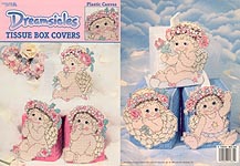 LA Dreamsicles Tissue Box Covers in Plastic Canvas