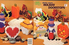 ASN Plastic Canvas Holiday Doorstops