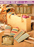Annie's International Plastic Canvas Club: Southwest Tote Set