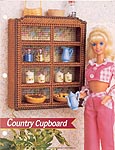 Annie's Fashion Doll Plastic Canvas Club: Country Cupboard