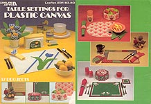 LA Table Settings For Plastic Canvas