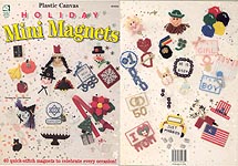 HWB Plastic Canvas Holiday Mini Magnets
