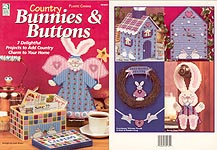 HWB Plastic Canvas Country Bunnies & Buttons