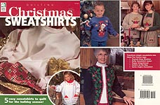Christmas Sweatshirts to quilt