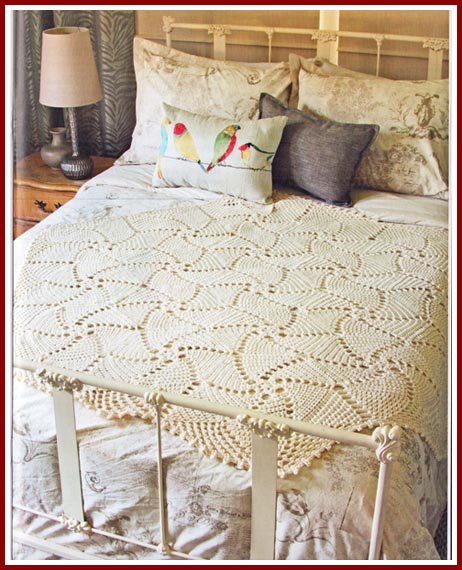 "Circle of Stars" afghan